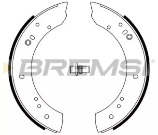 Комлект тормозных накладок (BREMSI: GF0433)