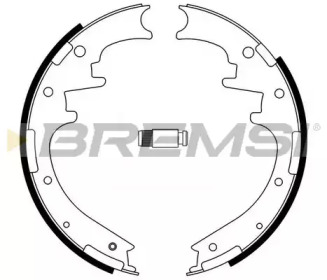 Комлект тормозных накладок (BREMSI: GF4705)