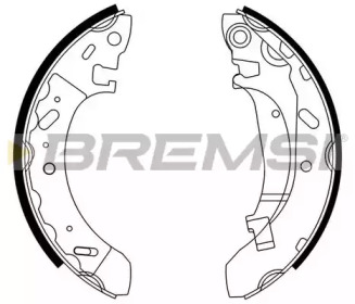 Комлект тормозных накладок (BREMSI: GF4716)