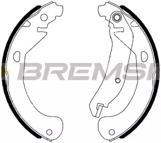 Комлект тормозных накладок (BREMSI: GF4795)