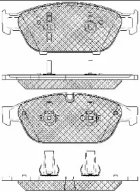 Комплект тормозных колодок (BSF: 20006)