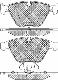 Комплект тормозных колодок (BSF: 20021)