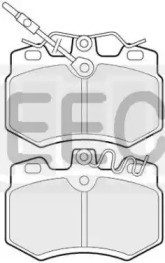 Комплект тормозных колодок (EEC: BRP0513)