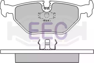 Комплект тормозных колодок (EEC: BRP0590)