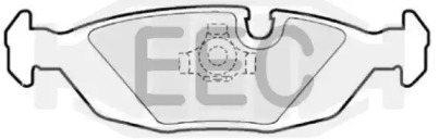 Комплект тормозных колодок (EEC: BRP0676)