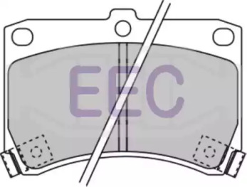 Комплект тормозных колодок (EEC: BRP0684)