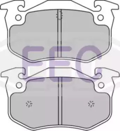 Комплект тормозных колодок (EEC: BRP0771)