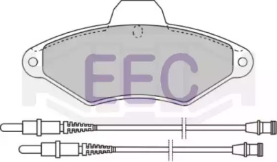 Комплект тормозных колодок (EEC: BRP0803)