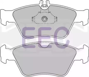 Комплект тормозных колодок (EEC: BRP0886)