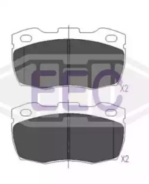 Комплект тормозных колодок (EEC: BRP0897)