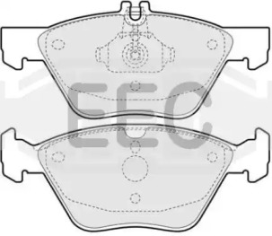 Комплект тормозных колодок (EEC: BRP0923)