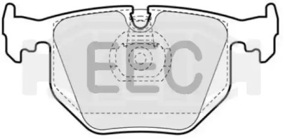 Комплект тормозных колодок (EEC: BRP0956)