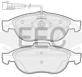 Комплект тормозных колодок (EEC: BRP1000)