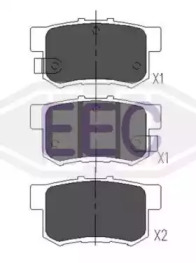 Комплект тормозных колодок (EEC: BRP1010)