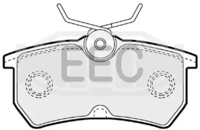 Комплект тормозных колодок (EEC: BRP1039)