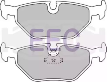 Комплект тормозных колодок (EEC: BRP1045)