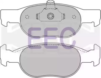 Комплект тормозных колодок (EEC: BRP1051)