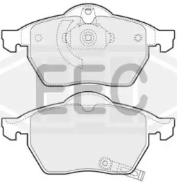 Комплект тормозных колодок (EEC: BRP1064)