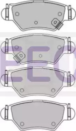 Комплект тормозных колодок (EEC: BRP1133)