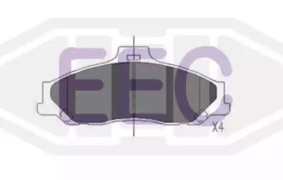 Комплект тормозных колодок (EEC: BRP1149)