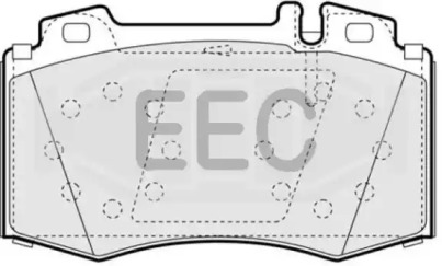 Комплект тормозных колодок (EEC: BRP1153)