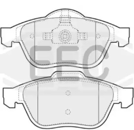 Комплект тормозных колодок (EEC: BRP1186)