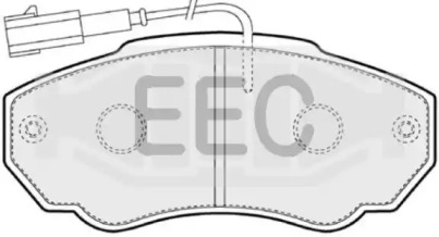 Комплект тормозных колодок (EEC: BRP1239)