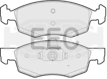 Комплект тормозных колодок (EEC: BRP1330)