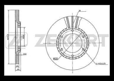 Тормозной диск (ZEKKERT: BS-5178)