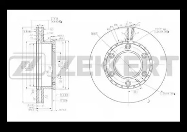 Тормозной диск (ZEKKERT: BS-5477)