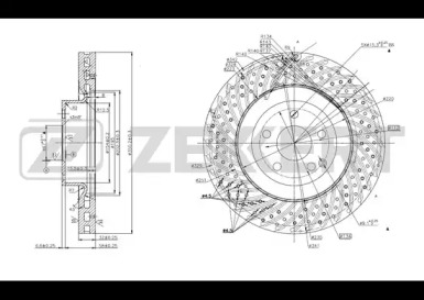 Тормозной диск (ZEKKERT: BS-5620)