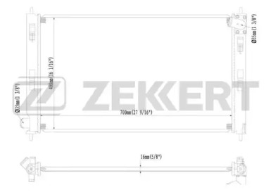 Теплообменник (ZEKKERT: MK-1004)