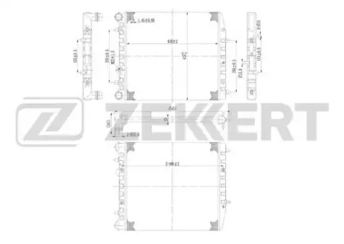 Теплообменник (ZEKKERT: MK-1008)