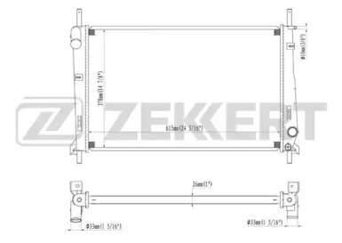 Теплообменник (ZEKKERT: MK-1022)