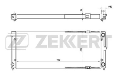 Теплообменник (ZEKKERT: MK-1031)