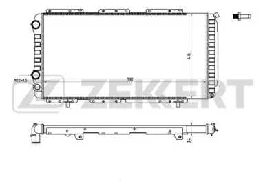 Теплообменник (ZEKKERT: MK-1047)