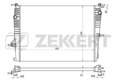 Теплообменник (ZEKKERT: MK-1073)