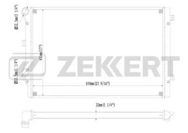 Теплообменник (ZEKKERT: MK-1092)