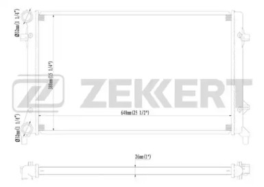 Теплообменник (ZEKKERT: MK-1093)