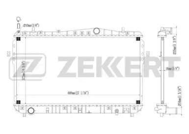 Теплообменник (ZEKKERT: MK-1094)