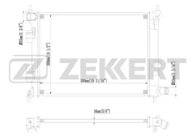 Теплообменник (ZEKKERT: MK-1096)