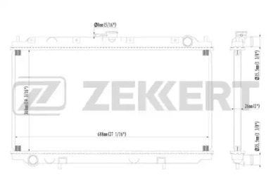 Теплообменник (ZEKKERT: MK-1097)