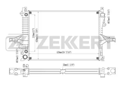 Теплообменник (ZEKKERT: MK-1100)