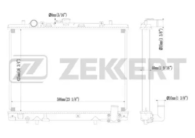 Теплообменник (ZEKKERT: MK-1104)