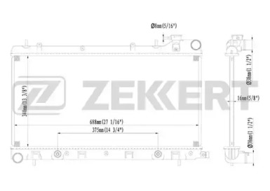 Теплообменник (ZEKKERT: MK-1107)