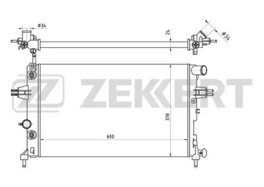 Теплообменник (ZEKKERT: MK-1113)