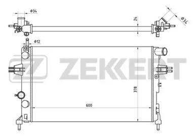 Теплообменник (ZEKKERT: MK-1114)