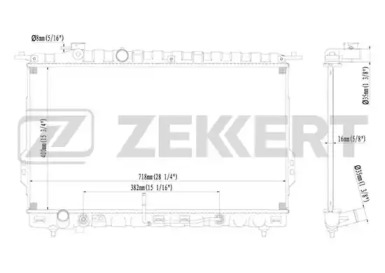 Теплообменник (ZEKKERT: MK-1120)