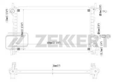 Теплообменник (ZEKKERT: MK-1122)