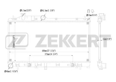 Теплообменник (ZEKKERT: MK-1124)